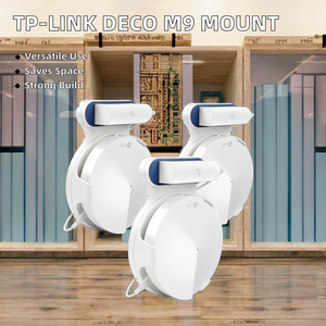 <span class=keywords><strong>TP</strong></span>-<span class=keywords><strong>Link</strong></span> <span class=keywords><strong>Deco</strong></span> M9 Plus Soporte de plástico resistente para montaje en pared para todo el hogar Sistema WiFi de malla Ahorro de espacio Paquete de 3 blanco - Product Image 4