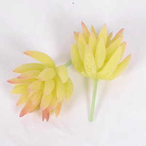 Decoración para el Hogar, Mini Plantas <span class=keywords><strong>Suculentas</strong></span> de Aloe en Maceta Gris Artificial de Alta Calidad - Product Image 5