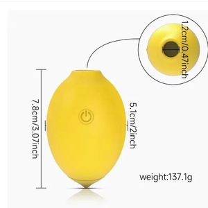 Vibrador de Succión Popular en EE. UU. con 10 Modos de Succión, Juguete Sexual para Estimulación del Clítoris, Vibrador Lemon para Mujeres - Product Image 3