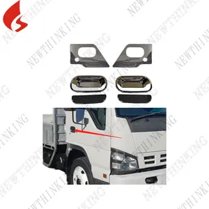 Couvercle de poignée de porte extérieure chromé du fabricant pour le Japon Isuzu Elf Truck Isuzu Npr2006 isuzu 600P elf n-series