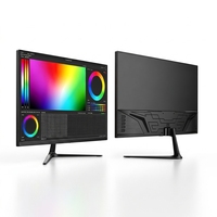 Moniteur de jeu en gros 21,5 23,8 27 pouces FHD 1080P 120Hz avec dalle VA, filtre anti-lumière bleue, écran d'ordinateur de bureau avec ports DP HDMI