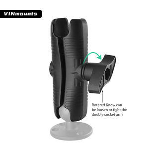 VINmounts 2.25-inch dual socket arm, 8.3-inch dual socket arm, compatible <b>with</b> RAM and 2.25-inch D-ball <b>mount</b> assemblies - Product Image 5