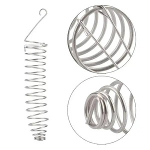 קפיץ מתיחה מפלדת אל-חלד של Futeng Holder, קפיץ ספירלי לתליית סל אוכל לציפורים, מתלה למאכיל ציפורים - Product Image 5