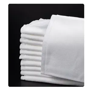 Great Quality 70*140cm 60*120CM Quick Dry Pure Cotton Bath Towel Hotel Spa White Terry Cotton Towel