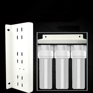 Support de bouteille pour <span class=keywords><strong>filtre</strong></span> à <span class=keywords><strong>eau</strong></span> RO extérieur, en fer et acier inoxydable extra-épais et durable, pour la vente en gros. - Product Image 1