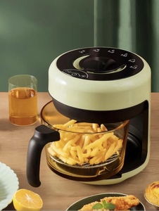 <span class=keywords><strong>Friteuse</strong></span> <span class=keywords><strong>à</strong></span> air intelligente professionnelle sans huile, saine et visuelle, avec fenêtre en verre trempé - Product Image 5