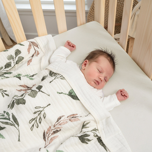 Manta de Muselina <span class=keywords><strong>para</strong></span> Bebé, Manta de Regalo <span class=keywords><strong>para</strong></span> Baby Shower, Manta Infantil Multicapa Súper Suave de Algodón Orgánico GOTS, Precio de Fábrica con Impresión Personalizada - Product Image 5