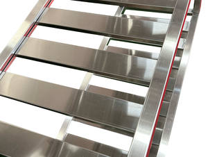 Fourniture d'usine VICTORY étagère en diamant en acier inoxydable étagère de stockage équipement de restauration pour autres fournitures d'hôtel et de restaurant - Product Image 6