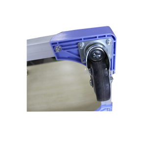 प्लास्टिक स्टैकयोग्य कारोबार के लिए लॉजिस्टिक्स वेयरहाउस लॉजिस्टिक्स थोक 4 व्हील गुड़िया गाड़ी मंच ट्रॉली - Product Image 5