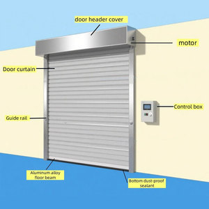 <span class=keywords><strong>Porte</strong></span> rapide à enroulement à haute vitesse et basse température, <span class=keywords><strong>porte</strong></span> automatique isolée <span class=keywords><strong>pour</strong></span> chambre froide, <span class=keywords><strong>porte</strong></span> rapide à ouverture et fermeture rapide - Product Image 2