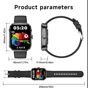 Auf Lager Modische IP68 Wasserdichte Sport-Fitness-Tracker Smartwatch Z22 mit Anruffunktion Android/iOS-Kompatibel IPS-Display - Product Image 3