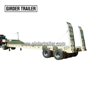 <span class=keywords><strong>Remolque</strong></span> de Plataforma Baja de Cuello de Cisne de 2 Ejes y 35 Toneladas de Capacidad de Carga con Plataforma de <span class=keywords><strong>Remolque</strong></span> - Product Image 4