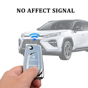 Étui de protection étanche pour <span class=keywords><strong>clé</strong></span> de voiture Toyota 2 boutons pour Toyota Yaris Corolla Reiz Avensis Verso Yaris Aygo <span class=keywords><strong>Peugeot</strong></span> <span class=keywords><strong>Porte</strong></span>-clés - Product Image 6