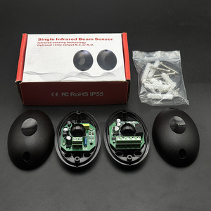 Single Infrared Beam Sensor Photoelectric Barrier Detector <b>Alarm</b> 12- 24V Home Gate Door Window Security System YNG207 Infrared B - Product Image 2