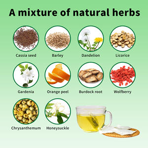 自社ブランド植物式ハーブサプリメント肺デトックスティースモーカーのティーバッグ - Product Image 3