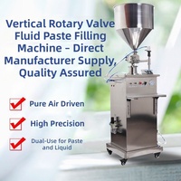 Machines de remplissage automatiques pour liquides à haute viscosité, tels que sauces, crèmes cosmétiques, pommades, pâtes, peintures, confitures, et produits en pot ou en bouteille.