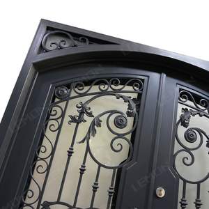 <span class=keywords><strong>Porte</strong></span> d'entrée simple <span class=keywords><strong>en</strong></span> <span class=keywords><strong>fer</strong></span> <span class=keywords><strong>forgé</strong></span> <span class=keywords><strong>avec</strong></span> un design élégant, <span class=keywords><strong>porte</strong></span> coulissante simple, design de portail <span class=keywords><strong>en</strong></span> <span class=keywords><strong>fer</strong></span> <span class=keywords><strong>forgé</strong></span> - Product Image 4