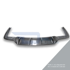 Diffuseur de pare-chocs arrière G70 pour Genesis G70 2022 restylé, style DLF, en fibre de carbone - Product Image 5