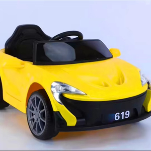 Детский электромобиль-каталка на радиоуправлении, четырехколесный, пластиковый, с аккумулятором, для детей 1-8 лет, унисекс - Product Image 1