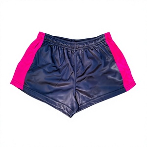 Factory Direct Custom Footy <b>Booty</b> Shorts 100% Polyester Anti-Bacterial Unisex Rugby Elastic Waist All Seasons Printed Logos - Product Image 5