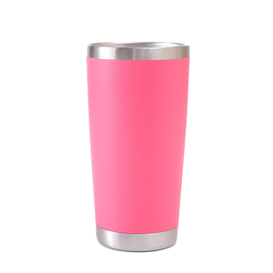 Sınır ötesi 20 oz 304 paslanmaz çelik seyahat kupası sıcak ve soğuk içecekler için toz kaplı vakum-yalıtımlı fincan - Product Image 6