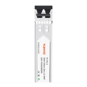 Yunvo 100BASE-FX <span class=keywords><strong>SFP</strong></span> sgmii 1310nm 2km sợi quang thu phát <span class=keywords><strong>GLC</strong></span>--<span class=keywords><strong>100FX</strong></span> với DDM hỗ trợ cho Viễn Thông/Trung tâm dữ liệu sử dụng - Product Image 4