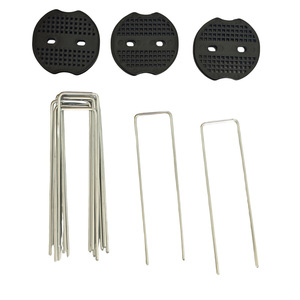 U-Vormige Gegalvaniseerde Imitatie Gras Doek Vast Nagel Schuine Puntige Turf Nagel Voor Kas Tuinieren Tuinbenodigdheden - Product Image 5