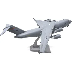 Modellino in Scala 1/200 dell'Aereo da Trasporto C-17 Globemaster III, Aereo da Carico dell'Aeronautica Militare USA per Collezione - Product Image 2