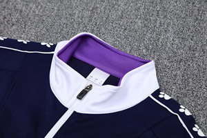 ชุดวอร์มแขนยาวสำหรับเล่นกีฬาเสื้อแจ็คเก็ตฟุตบอลโลโก้ทีมออกแบบได้ตามต้องการ - Product Image 2
