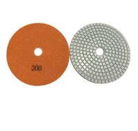 Tampons de polissage diamantés flexibles pour granit, marbre, pierre, quartz, béton, 3 mm, OEM
