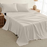 Juego de Sábanas Serie 1500 |   Ropa de Cama Ultra Suave y Fresca para Hotel - Bolsillos Profundos - Resistente a Arrugas, Manchas y Decoloración