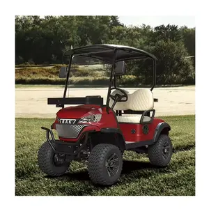 Buggy de Golf de litio con motor de CA de 48V/72v, 5kw, 200ah, Kds, de alto rendimiento, para caza de 2 pasajeros, nuevo