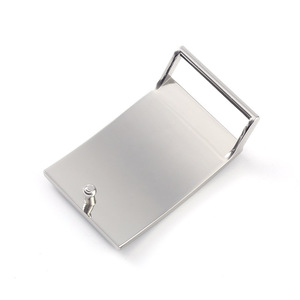 Boucle de ceinture en alliage de zinc pour homme, boucle de ceinture tendance, même style que les grandes marques, en alliage de zinc avec boucle à ardillon. - Product Image 3