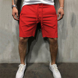 Shorts de course pour hommes en coton <span class=keywords><strong>bleu</strong></span> à séchage rapide, style décontracté, motif décoratif, football, tennis, exercice, sports d'été - Product Image 6