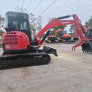 Originele Japan Gebruikte Yanmar Vio55 Hoge Kwaliteit 5,5ton Rupsgraafmachine 2022 Model Kerncomponenten Motor Versnellingsbak Pomp & Plc - Product Image 5