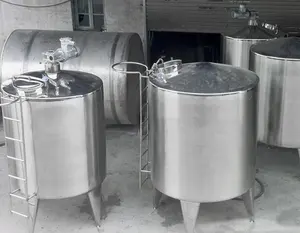 Mezclador de acero inoxidable de 2000 litros para hacer jugo mezclador de jugo agitador de baja velocidad para jugo