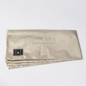 BLOCO <span class=keywords><strong>EMF</strong></span> níquel cobre tecido aterramento folha para a cama, dourado ESD Aterramento folha cama - Product Image 5