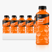 Bebida Energética Baja en Azúcar al por Mayor, Bebida Deportiva OEM, Bebida con Sabor a Frutas, Botella de PET, Fabricante de Agua Electrolítica Personalizada