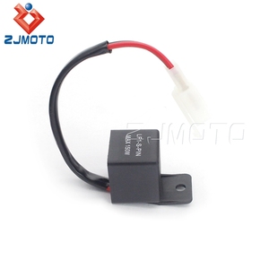 Relé intermitente <span class=keywords><strong>LED</strong></span> electrónico 12A de 2 pines para Honda Kawasaki Suzuki <span class=keywords><strong>Yamaha</strong></span>, Bombilla de señal de giro para motocicleta, Hyper Flash Fix - Product Image 3