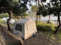 Tente gonflable double 3.7, légère, installation automatique, colonne d'air en TPU, portable, voyage en plein air, camping, quatre saisons, imperméable