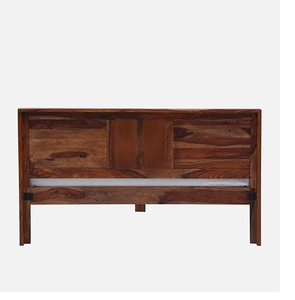 Elegante Cama Queen Size de Madera Sheesham con Estructura Resistente, Acabado Premium, Diseño Estilizado, Perfecta para Dormitorios Modernos, Cómoda - Product Image 2