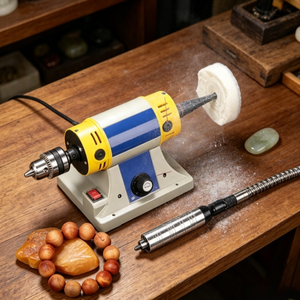 Mini Amoladora de Velocidad Variable de 10000 a 30000 RPM para Tallado de Jade, Pulido de Piedra y Manualidades, Multiusos - Product Image 2