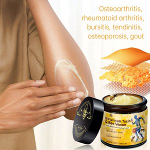 Creme <span class=keywords><strong>Natural</strong></span> de Alívio da Dor nas Articulações com Veneno de Abelha Chinês para Alívio da Dor no Pescoço e Ombros, Pomada Suave para Dor nas Articulações Atacado - Product Image 4