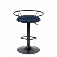 Tabourets de bar commerciaux personnalisables, réglables en hauteur, pivotants à 360 degrés, faciles à installer, pour usage intérieur, OEM/ODM acceptés