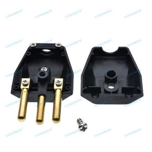 Certificado CE 10A/20A 250V Brasil 3 Pin <span class=keywords><strong>Enchufe</strong></span> Brasil <span class=keywords><strong>Tipo</strong></span> <span class=keywords><strong>N</strong></span> <span class=keywords><strong>Enchufe</strong></span> eléctrico - Product Image 4