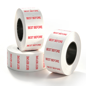 Rollo de Etiquetas Térmicas Personalizadas para Precios, Etiqueta Adhesiva para Precios de Supermercado y Comercio Minorista - Product Image 1