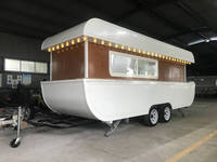 Hot Koop Outdoor Groothandel Prijs Mobiele Ijs Koffie Display Machine Voedsel Trailer