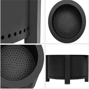 Barbecue portable moderne en acier inoxydable pour l'extérieur, foyer sans fumée, <span class=keywords><strong>poêle</strong></span> <span class=keywords><strong>à</strong></span> charbon de <span class=keywords><strong>bois</strong></span> pour la cour, le patio et le camping - Product Image 3