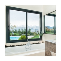CBMmart euro ventanas de vidrio y aluminio vidrio reflectante ventanas correderas de aluminio ventanas y puertas de popa de aluminio