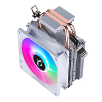QiuzAim 2/4/6 refroidisseur de processeur de caloduc 90mm pour LGA 2011 prise PWM ventilateur silencieux pour carte mère X79 et processeur de serveur E5